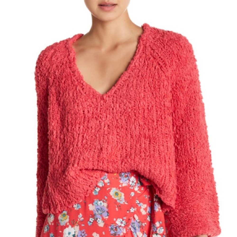 NWT Free People Sand Dune Knit Pullover - Picture 6 of 8